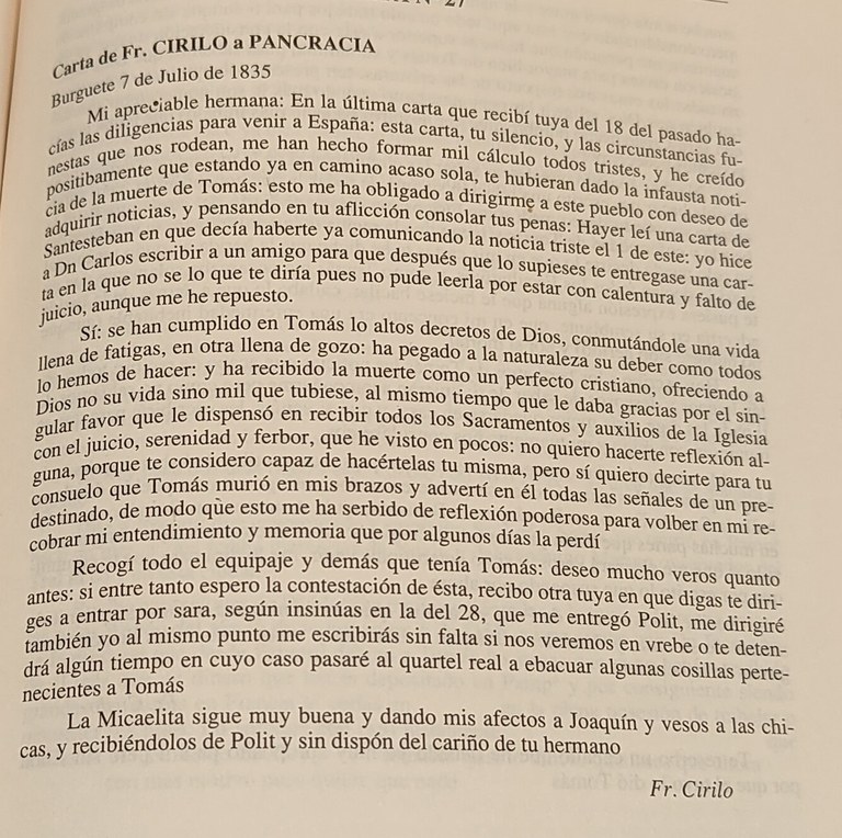 Carta de Cirilo