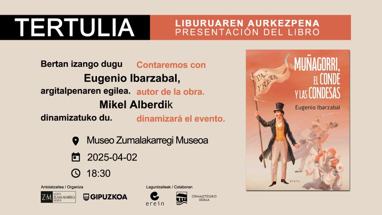 25-ZM_Muñagorri el Conde y las condesas_Eugenio Ibarzabal. presentación de libro